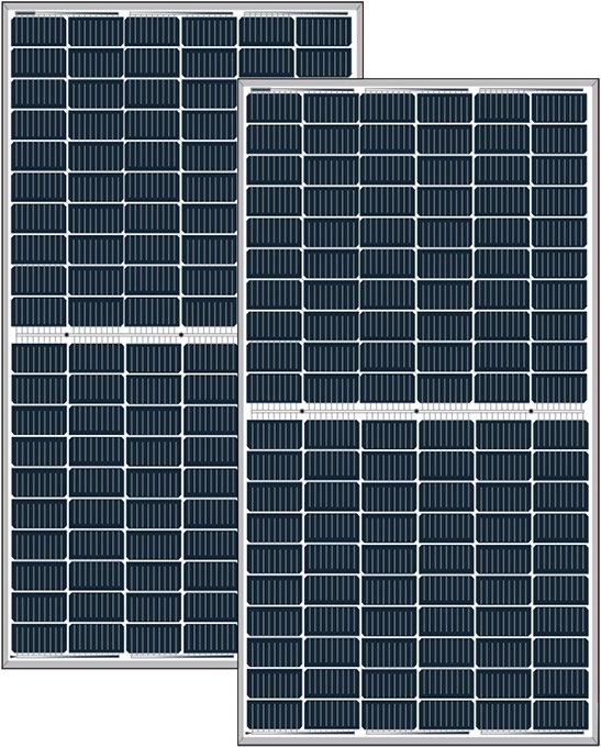 350-380W Half Cell Solar Panel