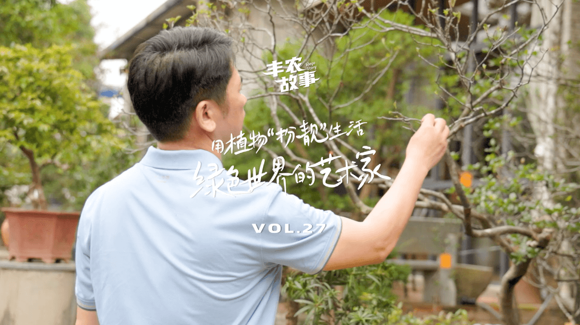 17年，他用一草一木去点亮了一个个家。